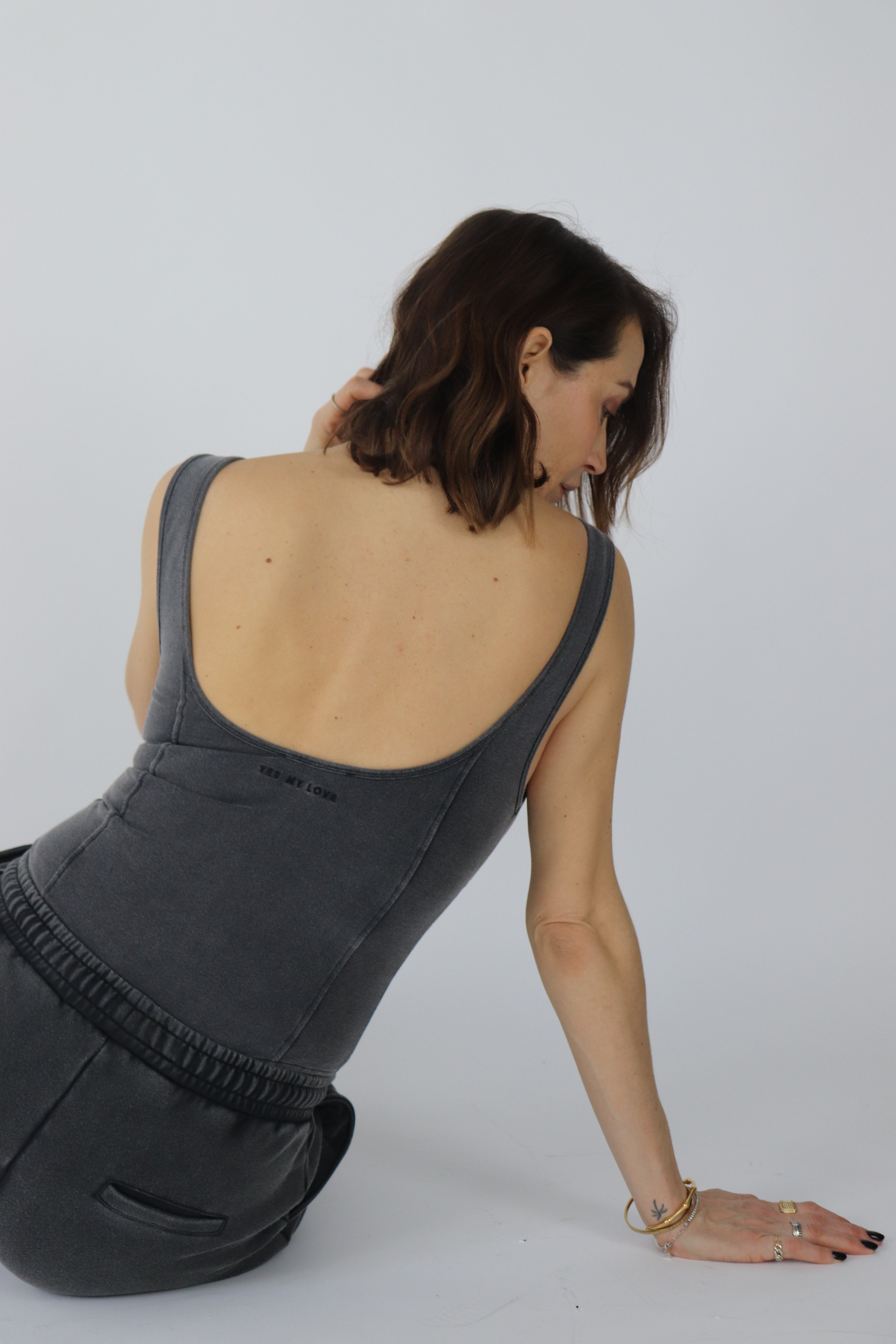 Body - schwarz vintage