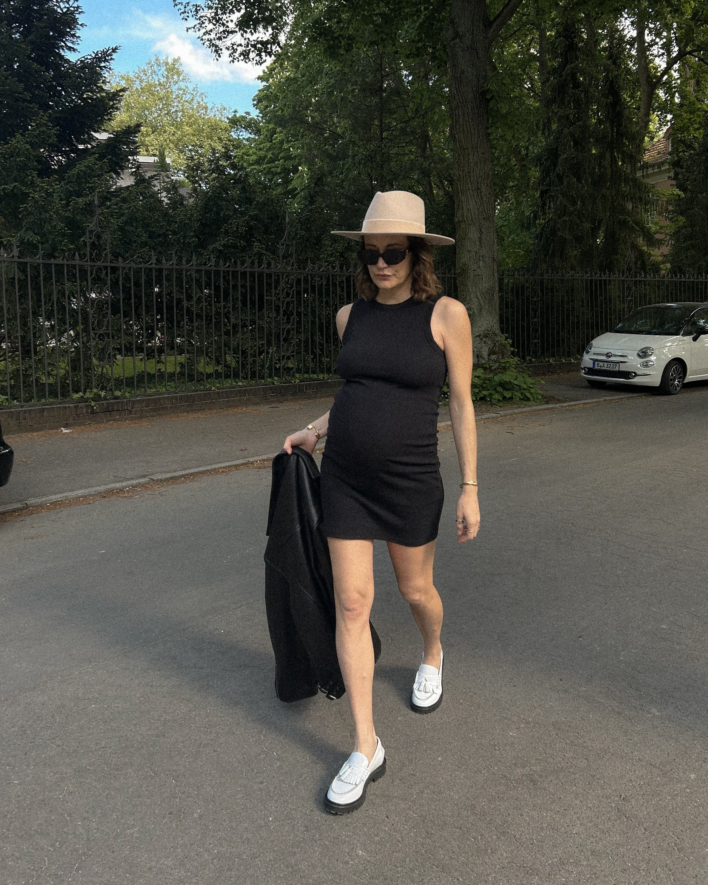 Tank Top Dress - Schwarz